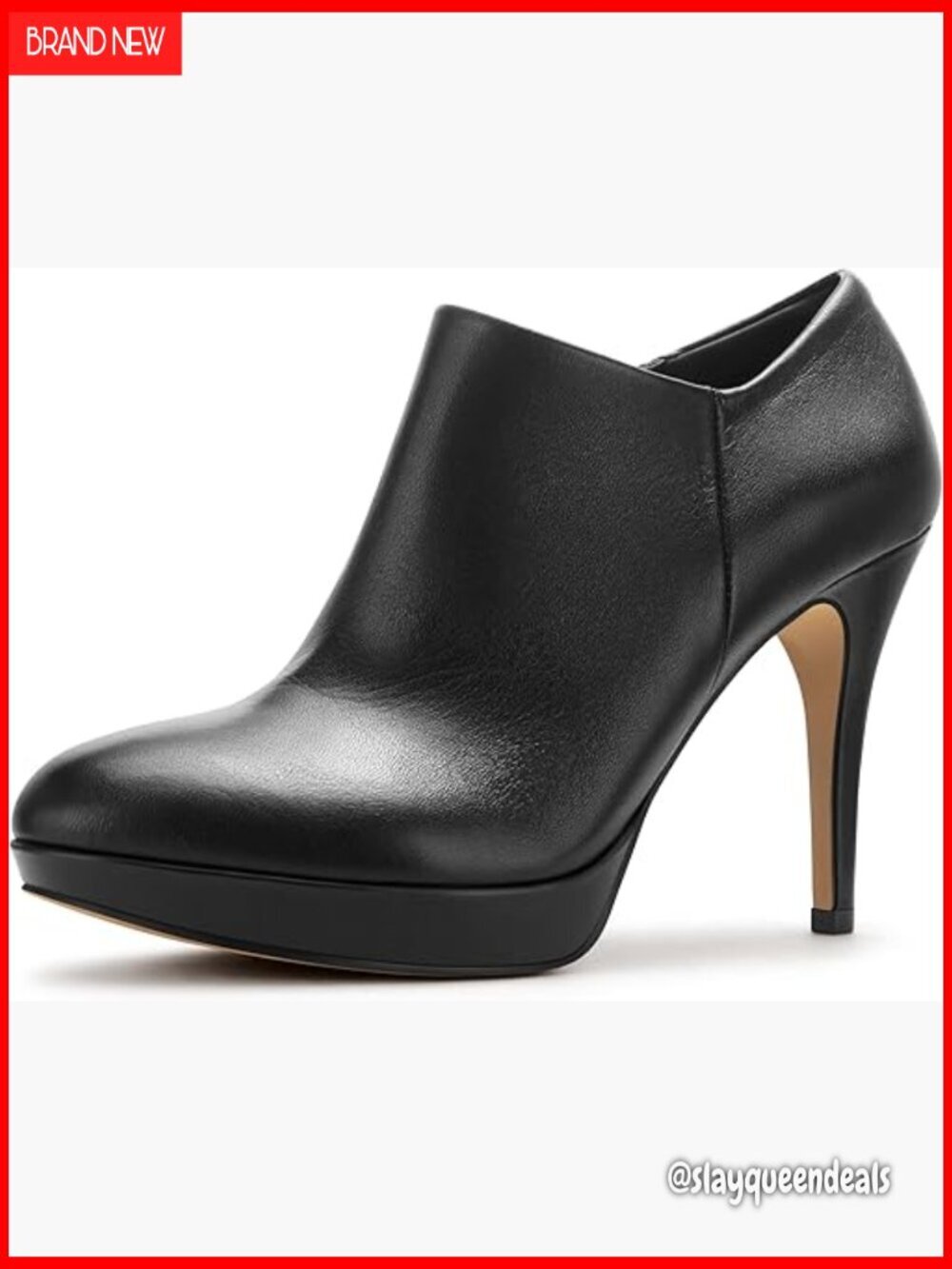 Platform Stiletto Ankle Boots High Heel Winter Dress Shoes